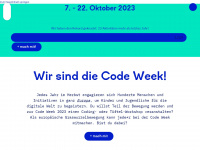 codeweek.de Webseite Vorschau