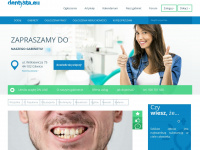 dentysta.eu Webseite Vorschau