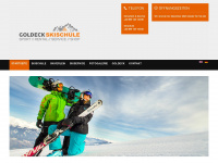 goldeck-skischule.at Webseite Vorschau