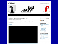 aviabasel.ch Webseite Vorschau