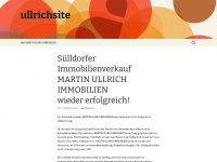 ullrichsite.wordpress.com Webseite Vorschau