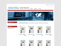 balaton-zeitung.com Webseite Vorschau