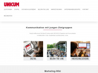 unicum-media.com Webseite Vorschau