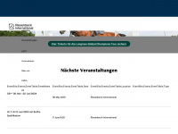 riesenbeck-international.com Webseite Vorschau