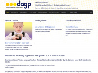 guldbergplan.de Webseite Vorschau