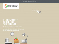 flohmarktscheune-wittmund.de Webseite Vorschau
