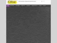 dibe.fr Webseite Vorschau