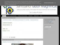 santuariotabormagnificat.com.br Webseite Vorschau