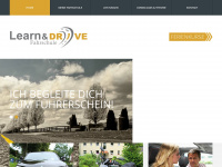learn-and-drive.com Webseite Vorschau