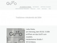 gusto-winebar-mainz.de Webseite Vorschau