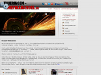 thueringen-metallhandel.de Webseite Vorschau