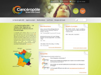 canceropole-gso.org Webseite Vorschau