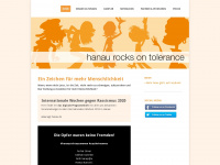 hanaurocksontolerance.de Webseite Vorschau