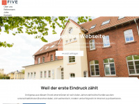 five-marketing.com Webseite Vorschau