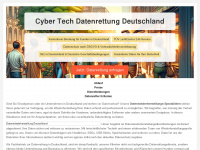 cyber-tech.de Webseite Vorschau