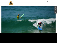 surfcamp-algarve.com Webseite Vorschau