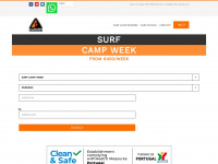 surfivorcamp.com Webseite Vorschau