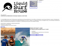 liquid-surf.com Webseite Vorschau