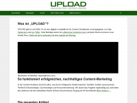 upload-magazin.de Webseite Vorschau