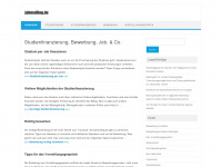 jobmailing.de Webseite Vorschau