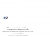 sport-weinberger.de Webseite Vorschau