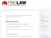 freilaw.de Webseite Vorschau