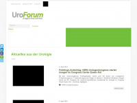 uroforum.de Webseite Vorschau