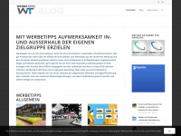 werbetipps-blog.com Webseite Vorschau