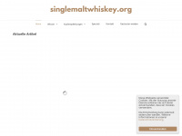 singlemaltwhiskey.org Webseite Vorschau
