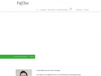 fairtex.ch Webseite Vorschau