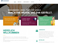 musikschulemagdeburg.de Webseite Vorschau