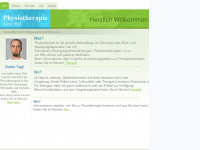 physiotherapie-thill.at Webseite Vorschau