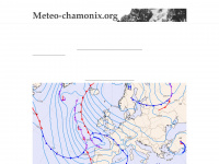 meteo-chamonix.org Webseite Vorschau