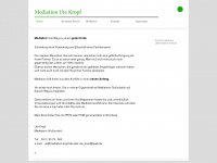 mediation-kropf.de Webseite Vorschau