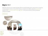 digital-shift.org Webseite Vorschau