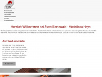 modellbau-heyn.com Webseite Vorschau