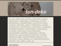 ton-deko.de Webseite Vorschau
