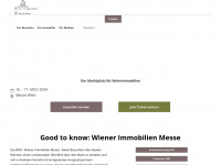 immobilien-messe.at Webseite Vorschau