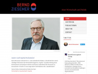 bernd-ziesemer.com Webseite Vorschau