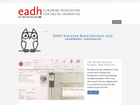 eadh.org Webseite Vorschau