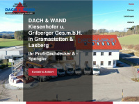 dach-wand.at Webseite Vorschau