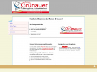 roman-gruenauer.at Webseite Vorschau