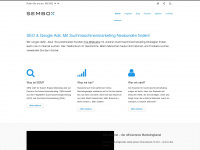 sembox.ch Webseite Vorschau