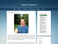 stephanneubauer.com Webseite Vorschau