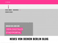 berlin-ick-liebe-dir.de Webseite Vorschau