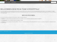 reha-team.org Webseite Vorschau