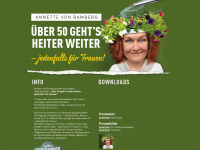 annette-von-bamberg.de Webseite Vorschau