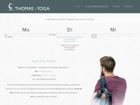thomas-yoga.de Webseite Vorschau