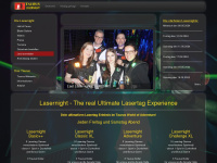 lasernight.com Webseite Vorschau