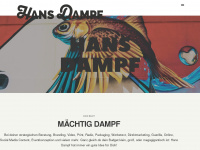 hans-dampf.at Webseite Vorschau